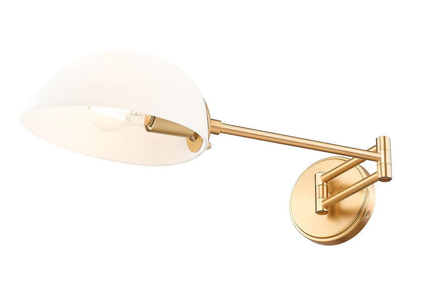 Z-Lite Breton Wall Sconce Modern Gold