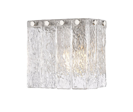 Z-Lite Glacier Wall Sconce 1-Light Brushed Nickel | Lighting House Orillia