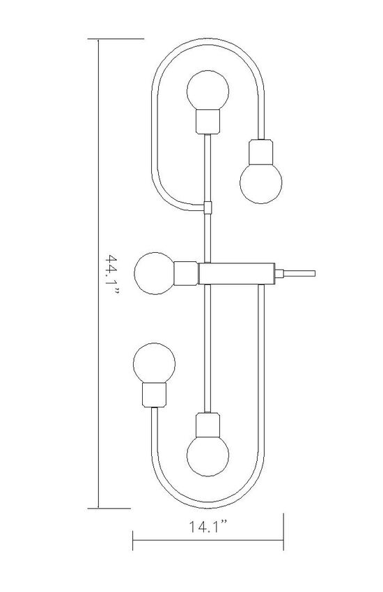 Z-Lite Neutra Linear Chandelier Dimensions | Lighting House Orillia
