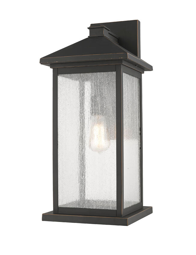 Z-Lite Portland Outdoor Wall Light Big XL Oil Rubbed Bronze | Lighting House Orillia