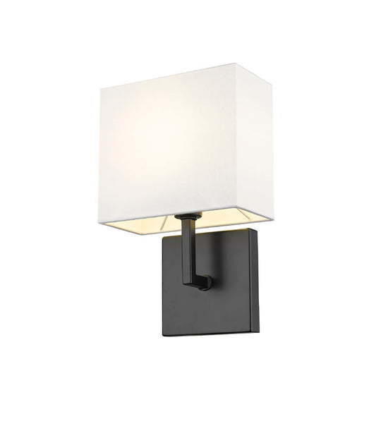 Z-Lite Saxon Wall Sconce Matte Black