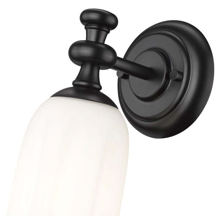 Z-Lite Orion Wall Sconce Matte Black - Lighting House Orillia