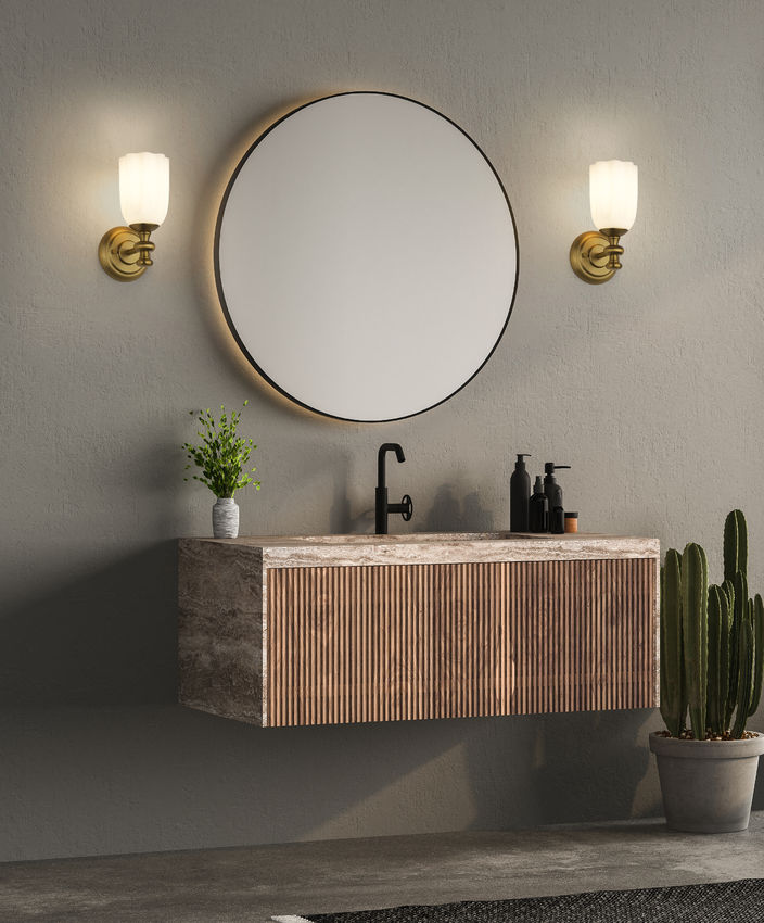 Z-Lite Orion Wall Sconce Modern Gold - Lighting House Orillia