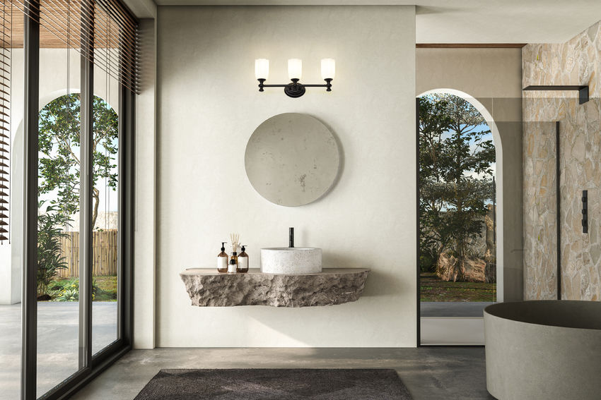 Z-Lite Orion Vanity Light 3-Light Matte Black - Lighting House Orillia
