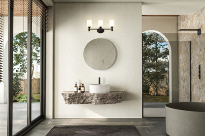 Z-Lite Orion Vanity Light 3-Light Matte Black - Lighting House Orillia