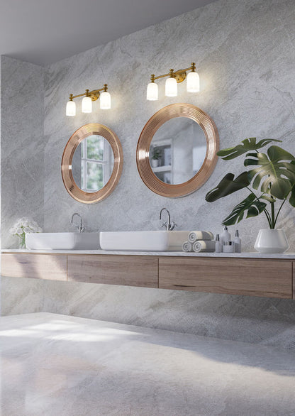 Z-Lite Orion Vanity Light 3-Light Modern Gold - Lighting House Orillia