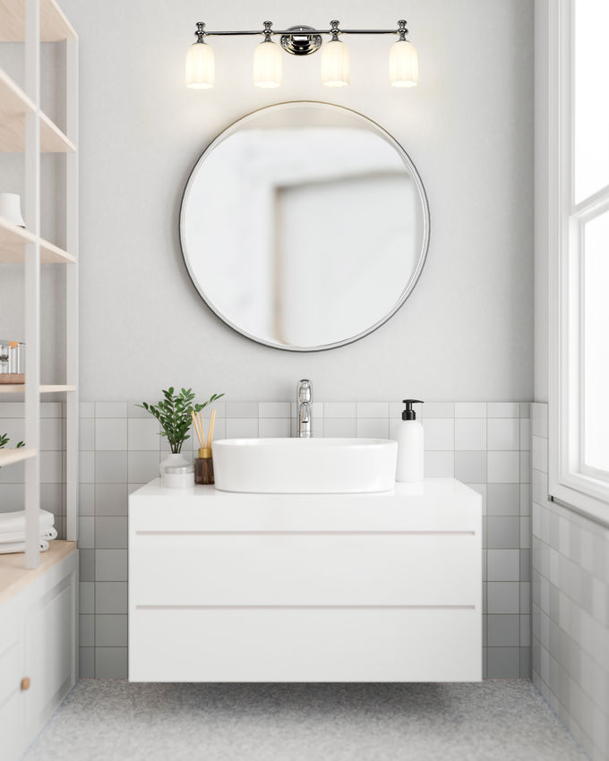 Z-Lite Orion Vanity Light 4-Light Chrome - Lighting House Orillia