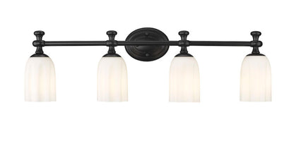 Z-Lite Orion Vanity Light 4-Light Matte Black - Lighting House Orillia