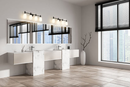 Z-Lite Orion Vanity Light 4-Light Matte Black - Lighting House Orillia