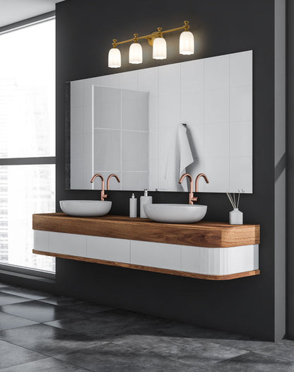 Z-Lite Orion Vanity Light 4-Light Modern Gold - Lighting House Orillia