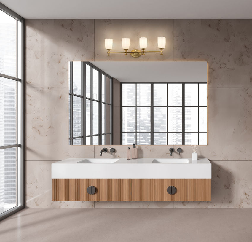 Z-Lite Orion Vanity Light 4-Light Modern Gold - Lighting House Orillia