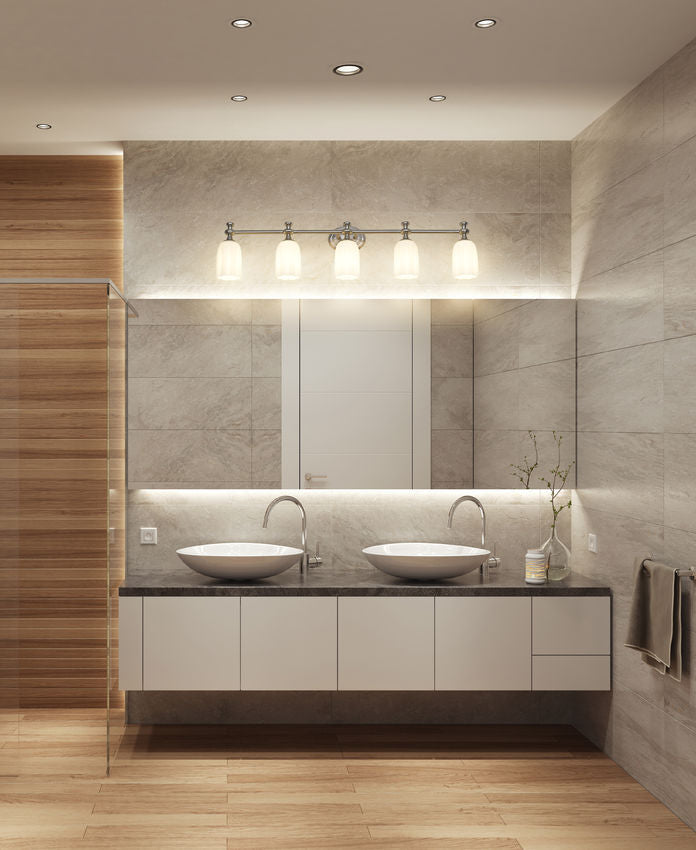 Z-Lite Orion Vanity Light 5-Light Brushed Nickel - Lighting House Orillia