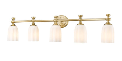 Z-Lite Orion Vanity Light 5-Light Modern Gold - Lighting House Orillia