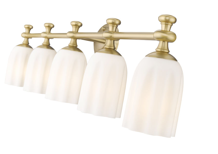 Z-Lite Orion Vanity Light 5-Light Modern Gold - Lighting House Orillia