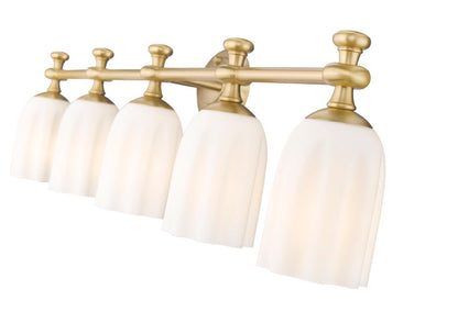 Z-Lite Orion Vanity Light 5-Light Modern Gold - Lighting House Orillia