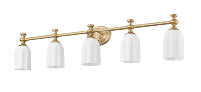 Z-Lite Orion Vanity Light 5-Light Modern Gold - Lighting House Orillia