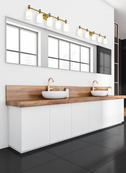 Z-Lite Orion Vanity Light 5-Light Modern Gold - Lighting House Orillia