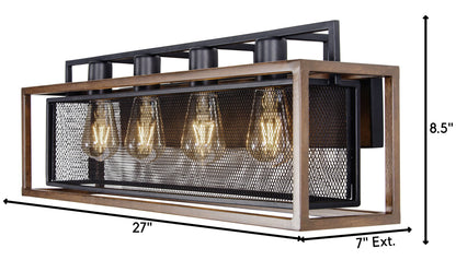 Varaluz Rio Lobo 4-Light Vanity Light - detail