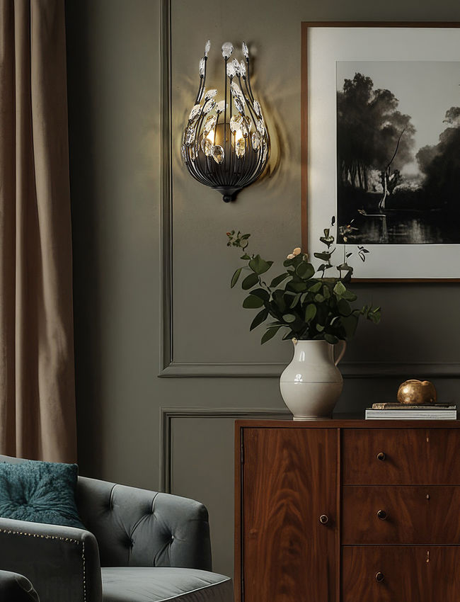 Z-Lite Wall Sconce Gabriella Matte Black - Lighting House Orillia
