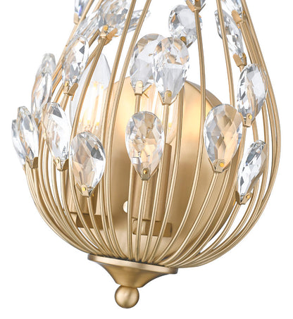 Z-Lite Wall Sconce Gabriella Modern Gold - Lighting House Orillia