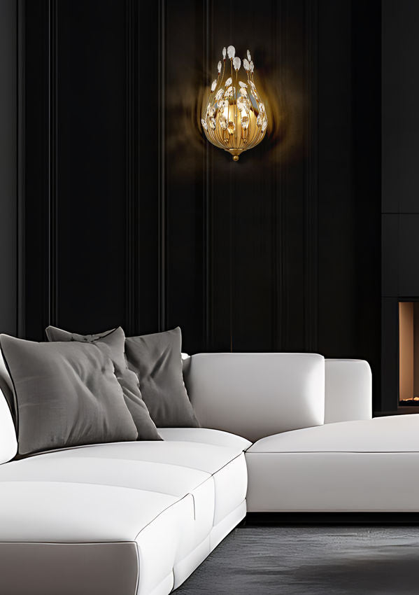 Z-Lite Wall Sconce Gabriella Modern Gold - Lighting House Orillia