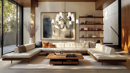 Z-Lite Cordelia Chandelier 12-Light Matte Black - Lighting House Orillia