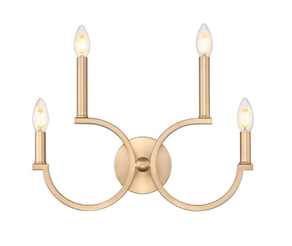 Z-Lite Cordelia Wall Sconce Modern Gold - Lighting House Orillia