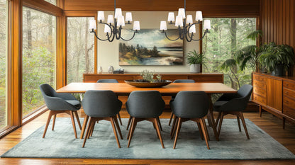 Z-Lite Cordelia Chandelier 8-Light Matte Black - Lighting House Orillia