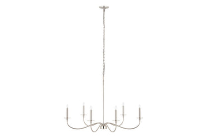 Z-Lite Arrington Chandelier 42 inch Polished Nickel | Lighting House Orillia