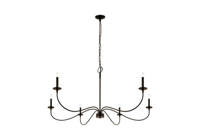 Z-Lite Arrington Chandelier 63 inch Matte Black | Lighting House Orillia