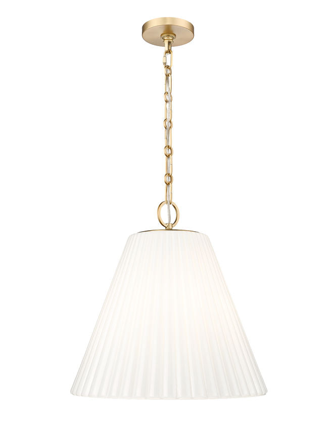 Z-Lite Alaric Pendant 18 inch Modern Gold | Lighting House Orillia