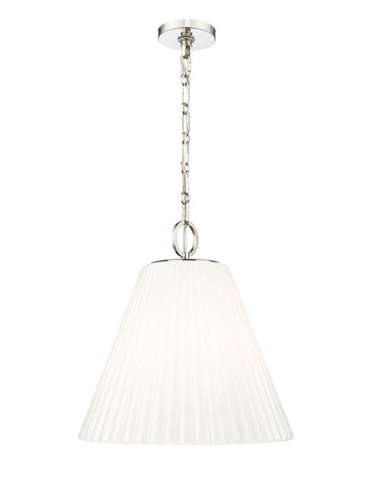 Z-Lite Alaric Pendant 18 inch Polished Nickel | Lighting House Orillia