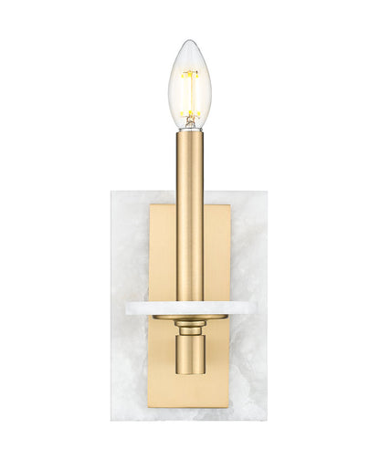 Z-Lite Kaden Wall Sconce 1-Light Modern Gold | Lighting House Orillia