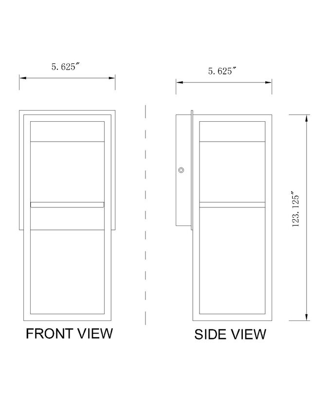 Z-Lite Barwick Outdoor Wall Sconce Small | Lighting House Orillia