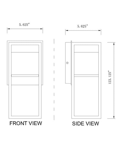 Z-Lite Barwick Outdoor Wall Sconce Small | Lighting House Orillia