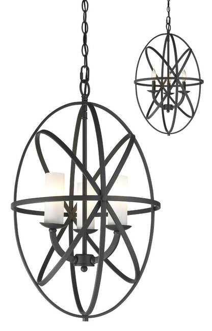 Z-Lite Aranya 3-Light Chandelier Bronze | Lighting House Orillia