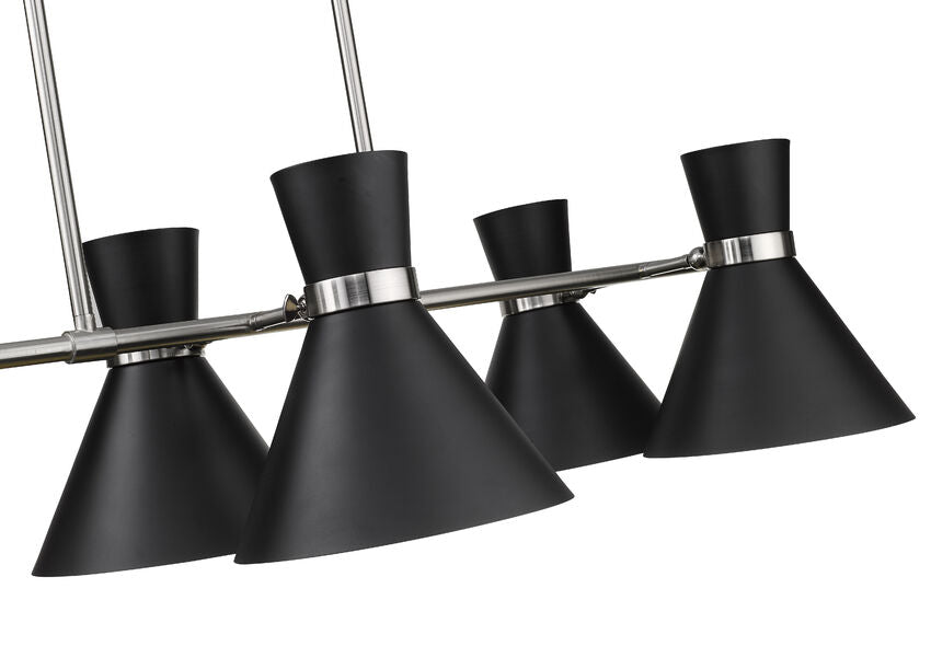 Z-Lite Soriano Linear Chandelier Brushed Nickel | Lighting House Orillia
