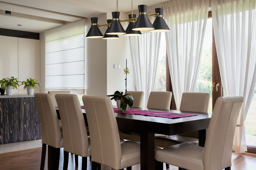Z-Lite Soriano Linear Chandelier Heritage Brass | Lighting House Orillia