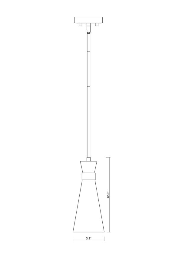 Z-Lite Soriano Mini Pendant Brushed Nickel | Lighting House Orillia