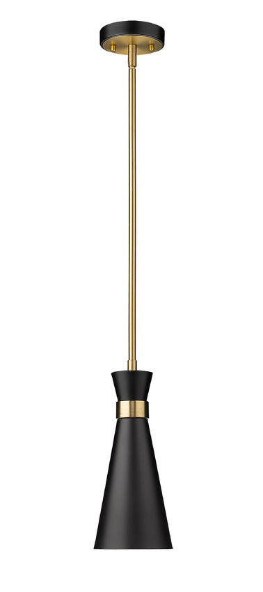 Z-Lite Soriano Mini Pendant Heritage Brass | Lighting House Orillia