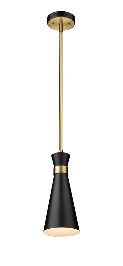Z-Lite Soriano Mini Pendant Heritage Brass | Lighting House Orillia