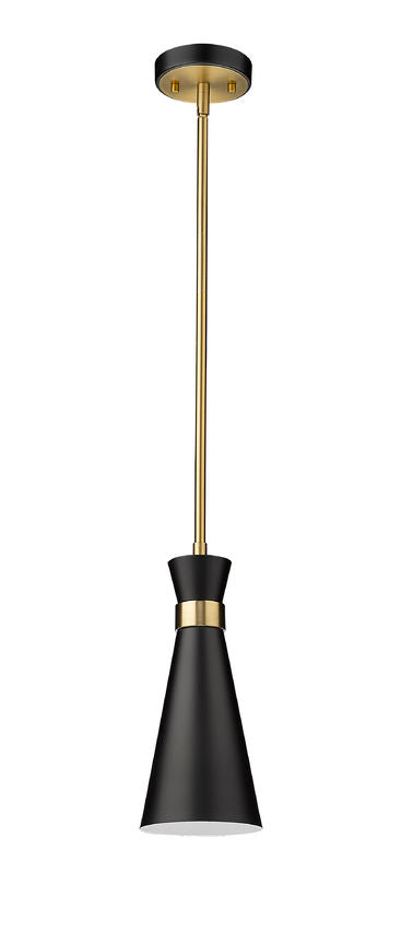 Z-Lite Soriano Mini Pendant Heritage Brass | Lighting House Orillia