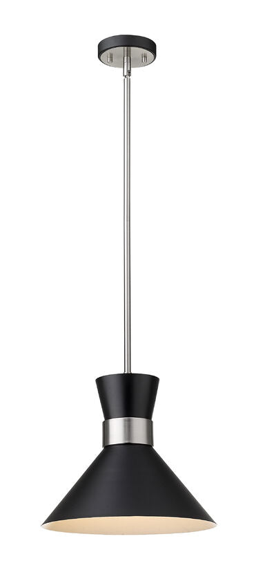 Z-Lite Soriano Pendant 13 inch Brushed Nickel | Lighting House Orillia
