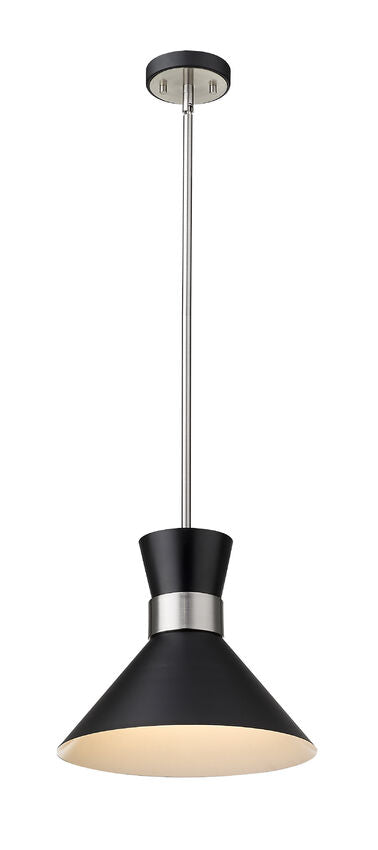 Z-Lite Soriano Pendant 13 inch Brushed Nickel | Lighting House Orillia