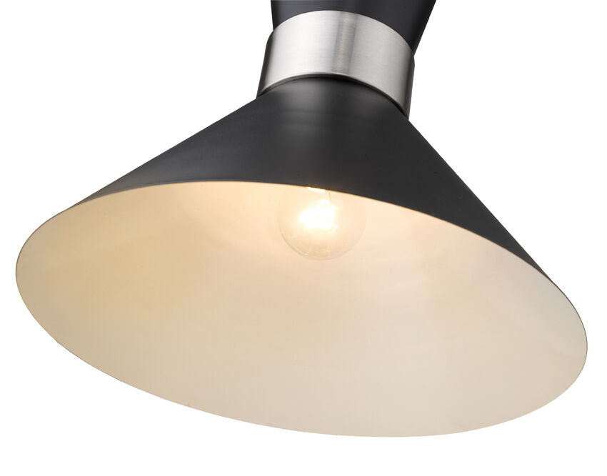 Z-Lite Soriano Pendant 13 inch Brushed Nickel | Lighting House Orillia