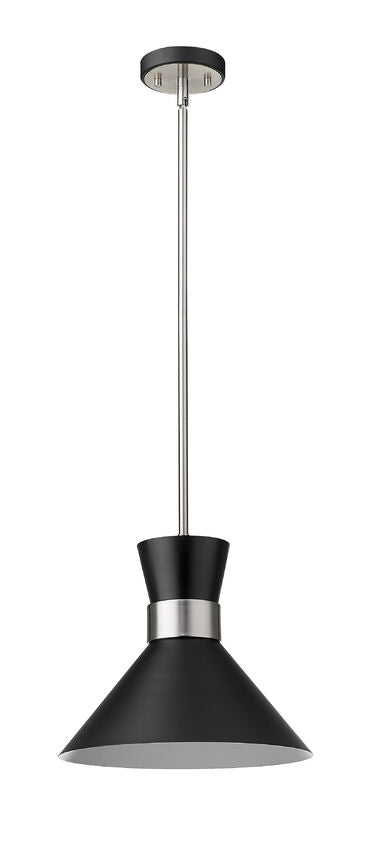 Z-Lite Soriano Pendant 13 inch Brushed Nickel | Lighting House Orillia
