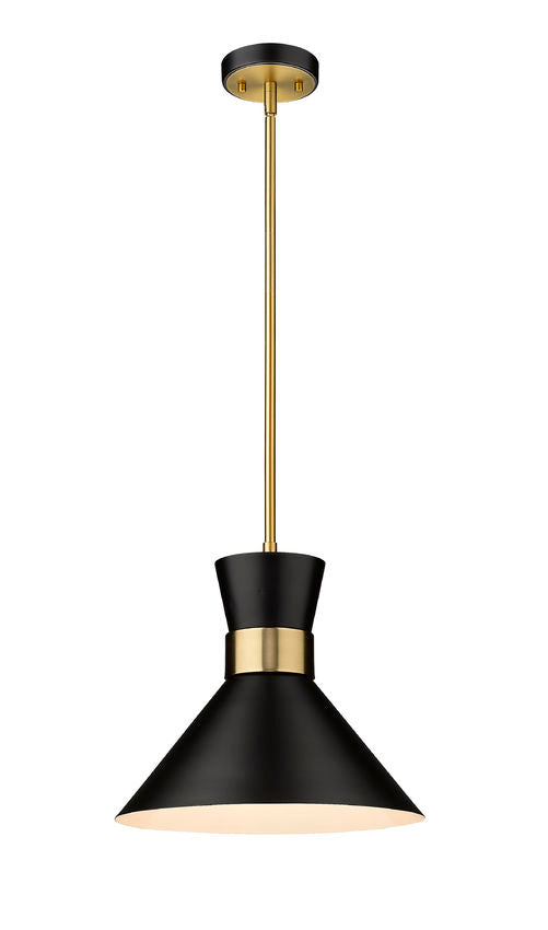 Z-Lite Soriano Pendant 13 inch Heritage Brass | Lighting House Orillia