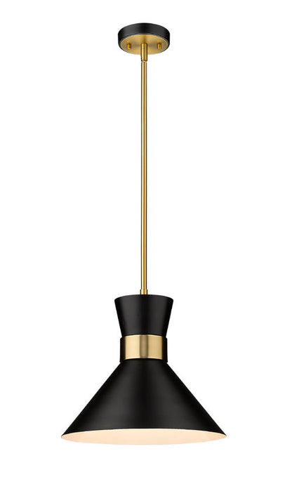 Z-Lite Soriano Pendant 13 inch Heritage Brass | Lighting House Orillia