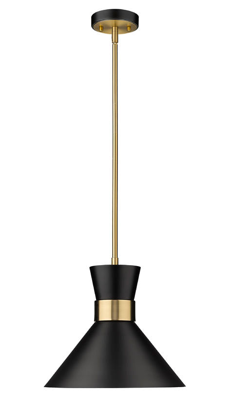 Z-Lite Soriano Pendant 13 inch Heritage Brass | Lighting House Orillia