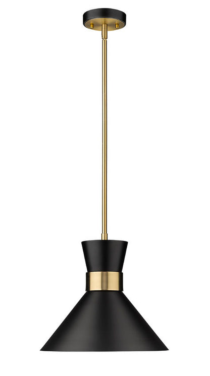 Z-Lite Soriano Pendant 13 inch Heritage Brass | Lighting House Orillia